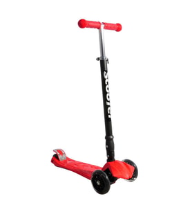 Xslide Işıklı Tekerlekli Scooter-KIRMIZI