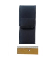 Telefon Kılıfı Büyük Boy Siyah Renk Cırtlı Dik Model 8x16 cm