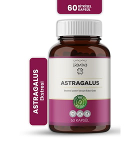 Erbatab Astragalus Çin Geveni Ekstresi 60 Kapsül