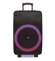 Rose HP-2300 Partybox Kablosuz Çift El Mikrofonlu Sarjlı Bluetooth 15” Hoparlör