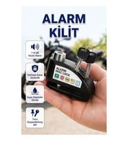 Alarm Disk Kilidi 110 dB Sesli Motosiklet Scooter Bisiklet Güvenlik Kilidi
