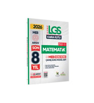 2026 Lgs 8.sınıf Matematik Karakutu Meb Çıkmış Soru Modülü Dijital Çözümlü Konu Konu Son 8 Yıl