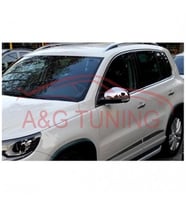 Volkswagen Tiguan Krom Ayna Kapağı 2007-2015 Paslanmaz Çelik