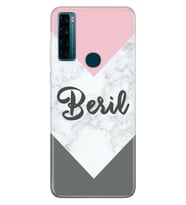 TCL 10L 10 L7 303 20E 20 30 SE Plus Kılıf İsim Yazılı Kişiye Özel Model-30 (Çok Renkli)