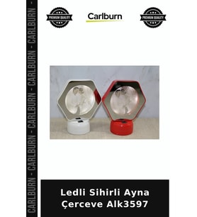 Özel Üretim Dekoratif Hediyelik Işıklı Çerçeve Ev Aksesuarı Ledli Sihirli Ayna Çerceve Alk3597