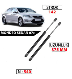 Bagaj Amortisörü Mondeo 4Kapı/Sedan 2007+