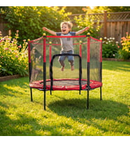 Fileli 140 cm Büyük Boy Trambolin