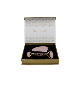Kuvars Roller Ve Gua Sha
