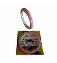 Motosiklet Lüx Jant Şeridi Opak Pembe 7mm X 7m