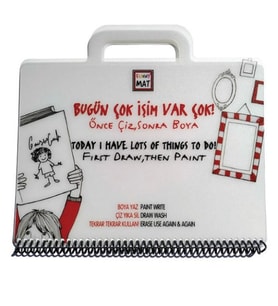 Funny Mat Mini Set - Bugün Çok İşim Var Çok!