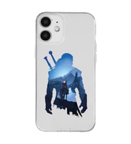 Iphone 12 Uyumlu The Witcher Tasarımlı Şeffaf Telefon Kılıfı
