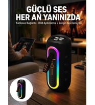 Hoparlör Uzun Pil Ömrü Taşınabilir Yüksek Ses Kaliteli Yeni Nesil
