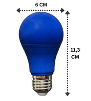 (1 Adet) Osaka 10W Mavi Işık E27 Duylu (Kalın Duy) Led Ampul