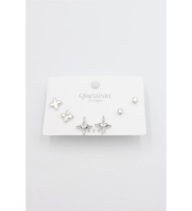 Northcity Çoklu Set Küpe - Gümüş