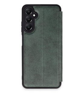 Newface Samsung Galaxy A25 5G Kılıf Flip Cover - Koyu Yeşil
