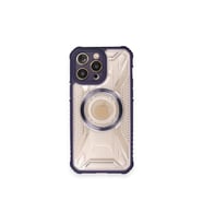 Apple iPhone 12 Pro Max Kılıf Prag Magneticsafe Kapak - Derin Mor