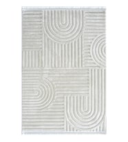 Hoom Rugs Step 2213 Krem İskandinav Halı