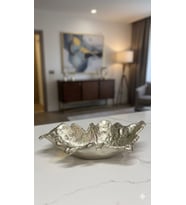 FINY DEKORATIF TABAK SILVER 33X19X9 CM