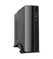 FC-S6020B 300W 1X80MM FAN USB 2.0 SLIM TOWER SİYAH KULPLU KASA