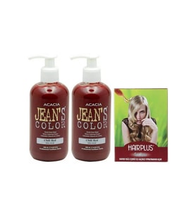 Saç Boyası Biber Kızılı 250 ml 2 Adet Ve Hairplus Saç Açıcı