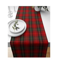 Yılbaşı Desenli Runner Örtüsü Yılbaşı Runner 40x140