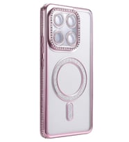 Durukar® Mi 15T Pro Joke Simli Magneticsafe Kılıf - Pembe
