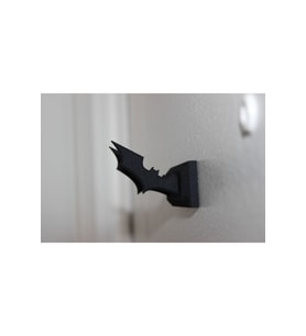 Batman Yapışkanlı Anahtar Askısı, BATMAN Anahtarlık Askısı, Duvara Monte Anahtar Askısı