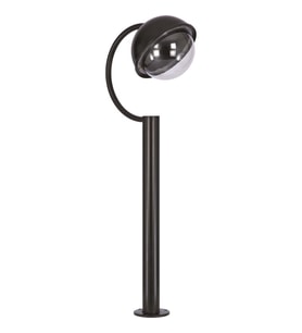 AVONNI BSU-68064-BSY-M2 Siyah Boyalı Dış Mekan Aydınlatma E27 Aluminyum Döküm Dip Polikarbon Cam 45cm