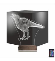 Luvivia Karga Kuş 3D Lamba - Masa Gece Lambası