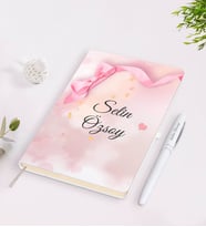 BK Gift Kişiye Özel İsimli Çerçeveli Defter Kalem Seti-12