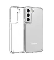 Galaxy S22 Kılıf Zore 2mm Anti Shock Silikon Kılıf (Renksiz)