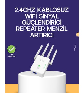 Çift Bantlı Otomatik Kurulum Wifi Repeater Menzil Genişletici