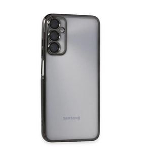 Galaxy A05s Kılıf  Lensli  - Siyah