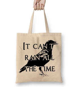 The Crow Bez Çanta Uzun Saplı