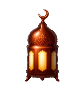 Hoş Geldin Ramazan Kandil Şekilli Folyo Balon 1 Adet