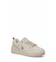 U.S. Polo Assn. ZELDA Günlük Kadın Sneaker Günlük Dikişli Ayakkabı (Bej)