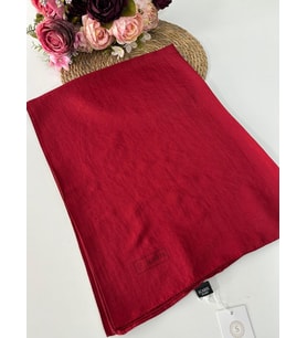 Scarfe Vual Şal Koyu Kırmızı VH0414