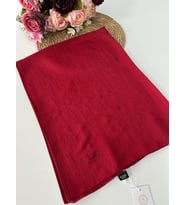 Scarfe Vual Şal Koyu Kırmızı VH0414