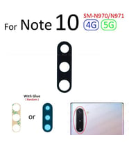 Tkgz Samsung Galaxy NOTE 10 Arka Kamera Camı Lens Yapışkanlı