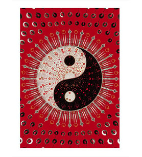 Denge Ying Yang Sembolü Mdf Tablo