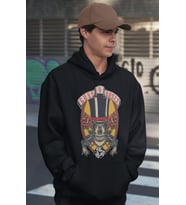 Guns N' Roses Rock Metal Baskılı Unisex Oversize Müzik Grubu Hoodie