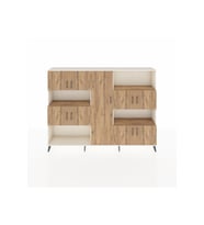 Arges Dolap 10 Raflı 9 Kapaklı 220x30x163 Aytaşı-Çam