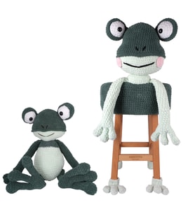 Amigurumi Kurbağa Sandalye ve Oyuncak - Anatoya