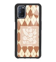 Oppo A72 Uyumlu Ekose Smile Tasarımlı Glossy Telefon Kılıfı