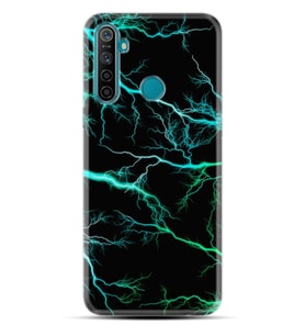 6i Kılıf Silikon Desen Özel Seri Green Thunder 1693