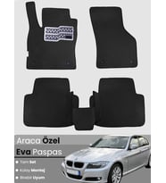 BMW 3 SERİSİ E90 SEDAN (2005-2013) Uyumlu EVA Paspas Tam Set–Araca Özel,Su Geçirmez