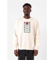 Demon Slayer Anime Crest Earring Demon Ekru Erkek 2ip Sweatshirt