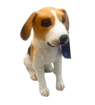43 CM Sevimli Peluş Köpek Oyuncak  Yumuşacık ve Dekoratif Peluş (Çok Renkli)