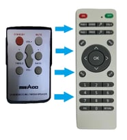 SpeedUF Mikado V28-V11 Ses Sistemi Kumandası