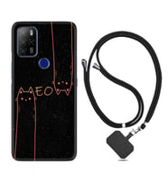 Omix X300 X500 X400 X600 X700 Kılıf Boyun Askılı Silikon Meow 1657